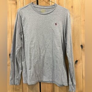 Polo by Ralph Lauren Gray Long Sleeve Shirt